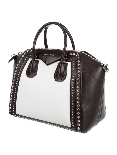 black white givenchy studded bag|farfetch givenchy bag.